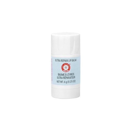 First Aid Beauty - Ultra Repair Lip Balm, Instant Hydration and Moisture for Soft, Supple & Plump Lips, Concentrated Formula of Botanical Oils, Butters & Waxes, Cruelty Free, 0.25 oz
