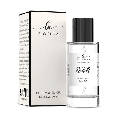BIOCURA BC Perfume 836 Inspired by Be Ailish For Women Fragrance Dupes Eau de Parfum Bottle 1.7 Fl Oz/50ml