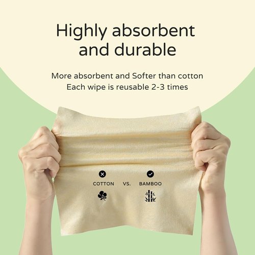 PoeticEHome Ultra-Soft Baby Wipes - Hypoallergenic, Unscented & Unbleached, 400 Count for Sensitive Skin