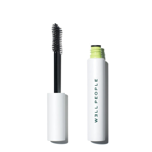 Well People Expressionist Volumizing Mascara - Long-Wear, Nourishing Formula for Fluffy Lashes | Vegan, Black, 0.27 Fl Oz