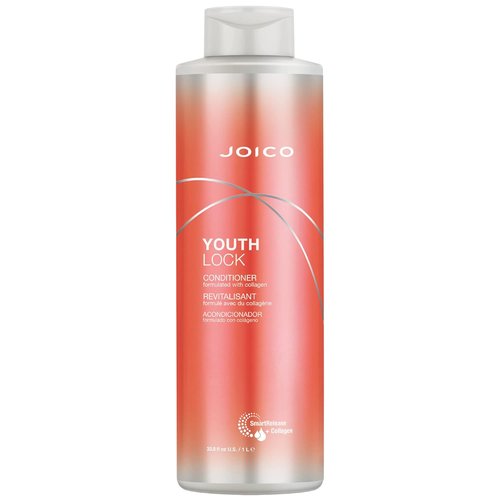 Joico YouthLock Conditioner - Collagen-Infused Formula for Youthful Body & Bounce | Softens & Detangles Hair
