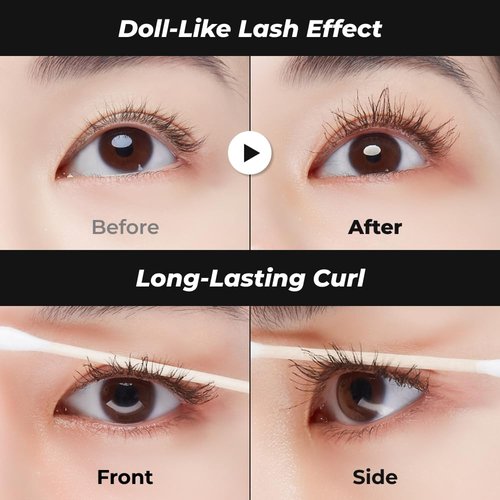 BOM COSMETICS Wonderproof Mascara - Long & Curl Formula in Super Black, 0.28 oz.