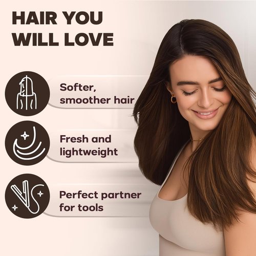 HerStyler Hair Serum - Nourishing Argan Oil & Vitamin E for Anti-Frizz & Enhanced Shine | Non-Greasy Formula