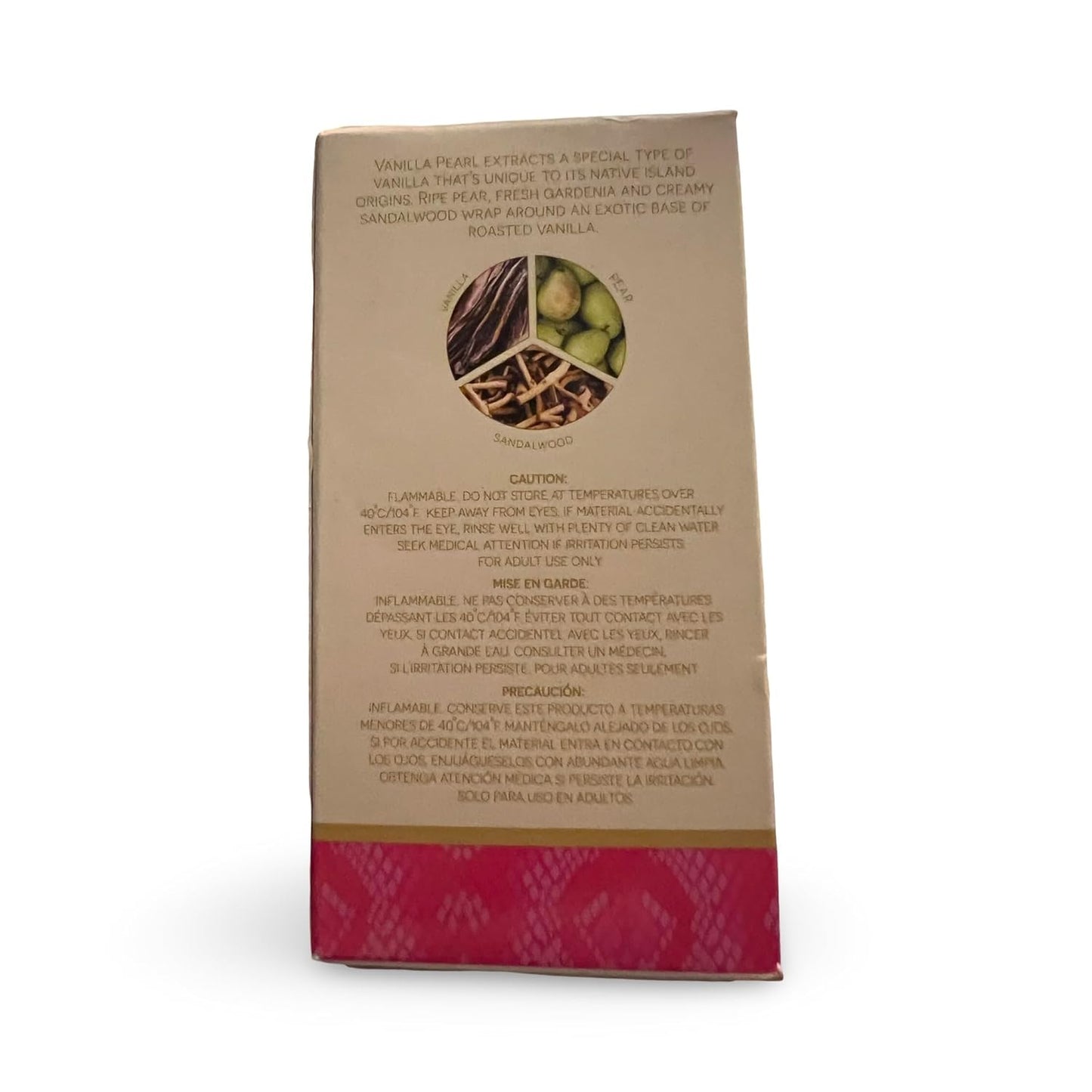 VANILLA PEARL Women's Eau de Parfum - 3.4 fl oz | Luxurious Pear, Sandalwood & Vanilla Fragrance