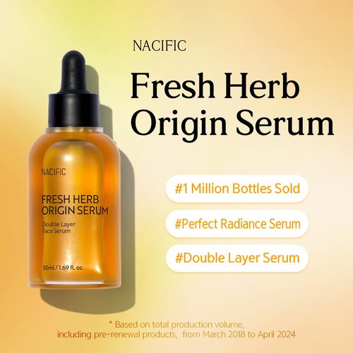 NACIFIC Fresh Herb Origin Triple Set - Toner, Serum & Cream with 82% Pot Marigold Water | Moisturizing & Pore Minimizing