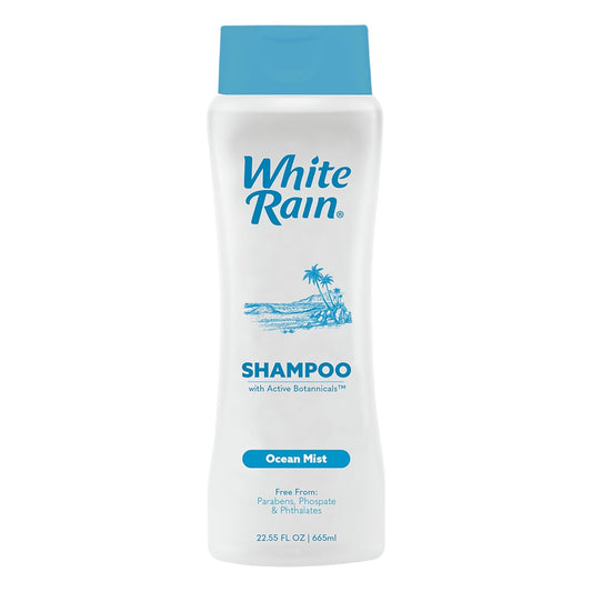 White Rain Moisturizing Shampoo - Ocean Mist Scent, 15 fl oz | Hydrating & Paraben-Free for Men & Women