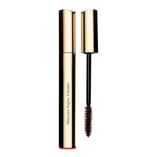 Clarins Supra Volume Mascara - Award-Winning Volumizing & Lengthening Formula | Clump-Free, Smudge-Proof | 0.2 Ounces