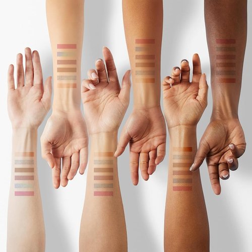 MilleFee Eyeshadow Palette - Water Lilies (06) | Cool Deep, Cruelty-Free Formula