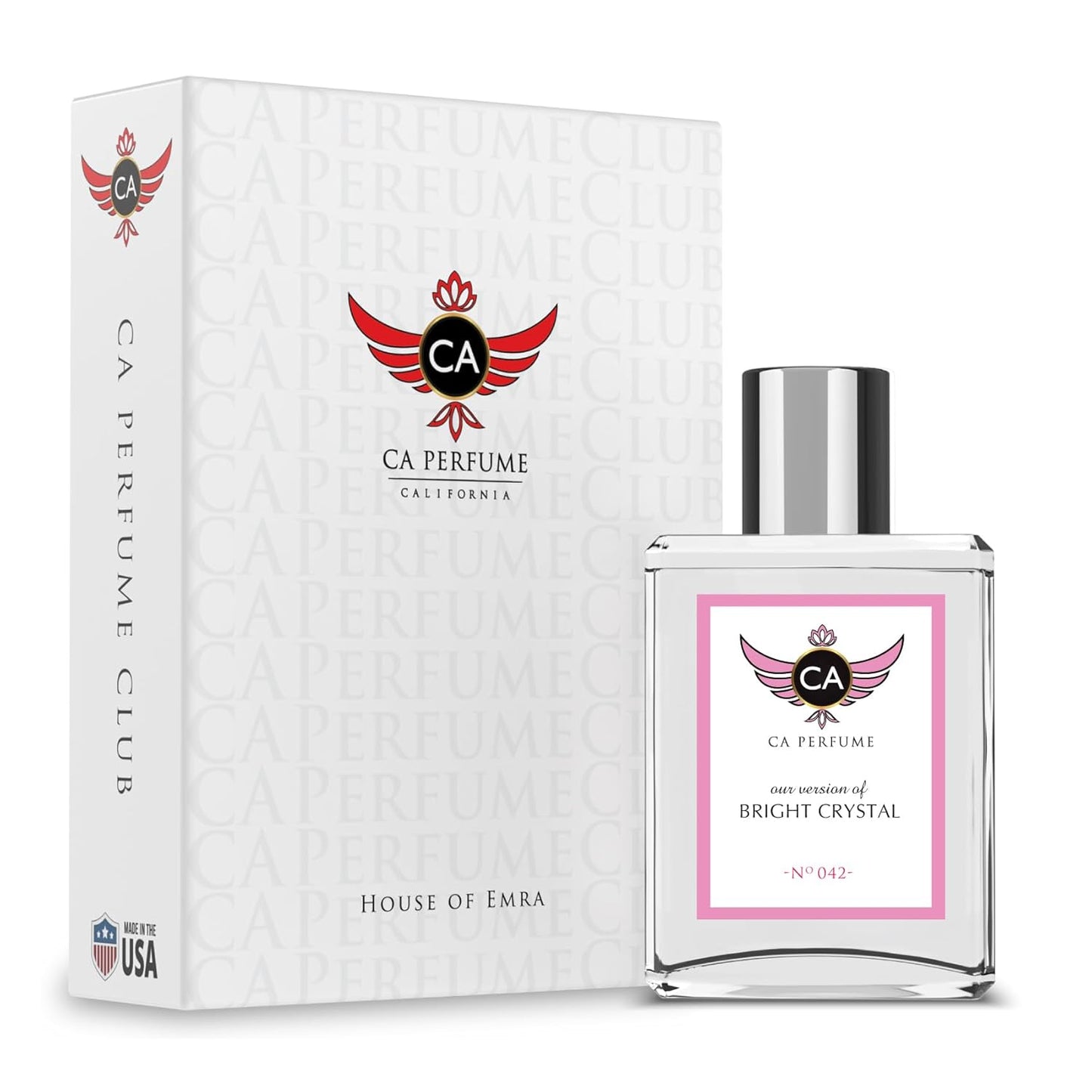 CA Perfume | Bright Crystal Impression Eau De Parfum for Women - Long Lasting Floral Fruity Fragrance | 1.7 Fl Oz (50ml)