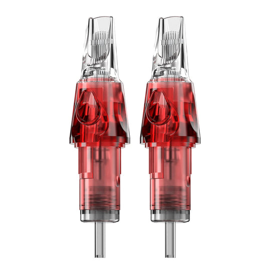 CNC Tattoo Cartridges Needles 20Pcs #12 Standard Magnum 23M1 Disposable Needles with Membrane EN04-20-1223M1