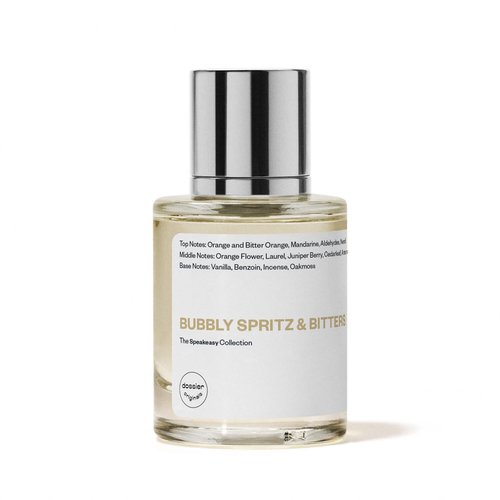 Dossier Bubbly Spritz & Bitters Eau de Parfum for All - 50ml / 1.7oz - Sparkling Citrus Aromatic Fragrance with Grapefruit, Neroli & Vetiver - Vegan, Clean, Genderless Perfume