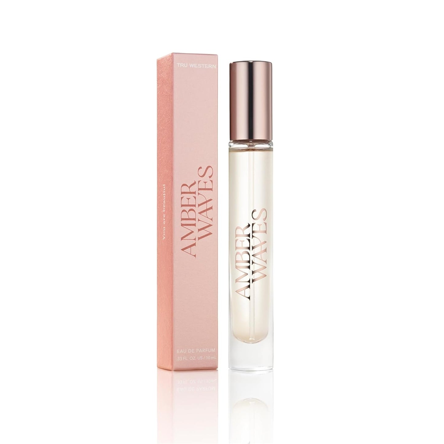 Tru Fragrance Amber Waves Purse Spray - Captivating Scent for On-the-Go Freshness