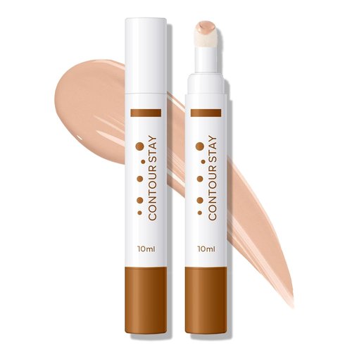 KYDA Liquid Contour Pen - Rotatable Face Bronzer for Buildable Matte Color | Lightweight & Blendable, Light Cool