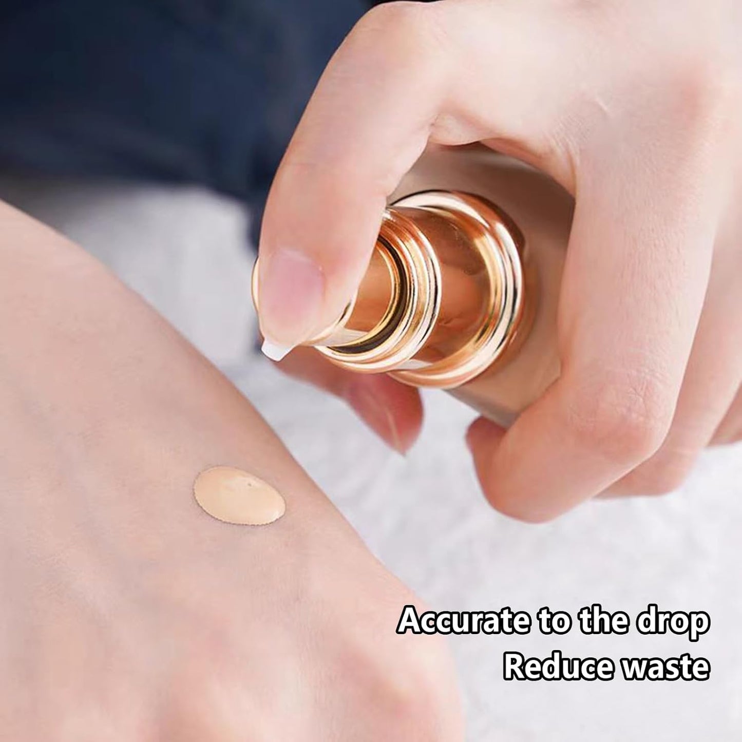 UgyDuky Foundation Pump - Gold Replacement for Estee Lauder Double Wear - 2-Pack Upgrade