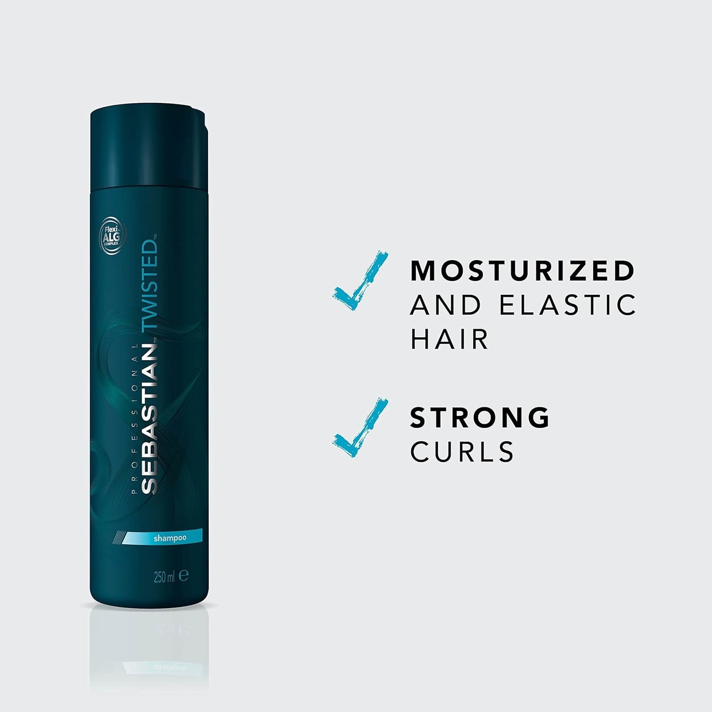 Sebastian Professional Twisted Elastic Curl Cleanser Shampoo & Conditioner - Frizz Control, 10.1 oz
