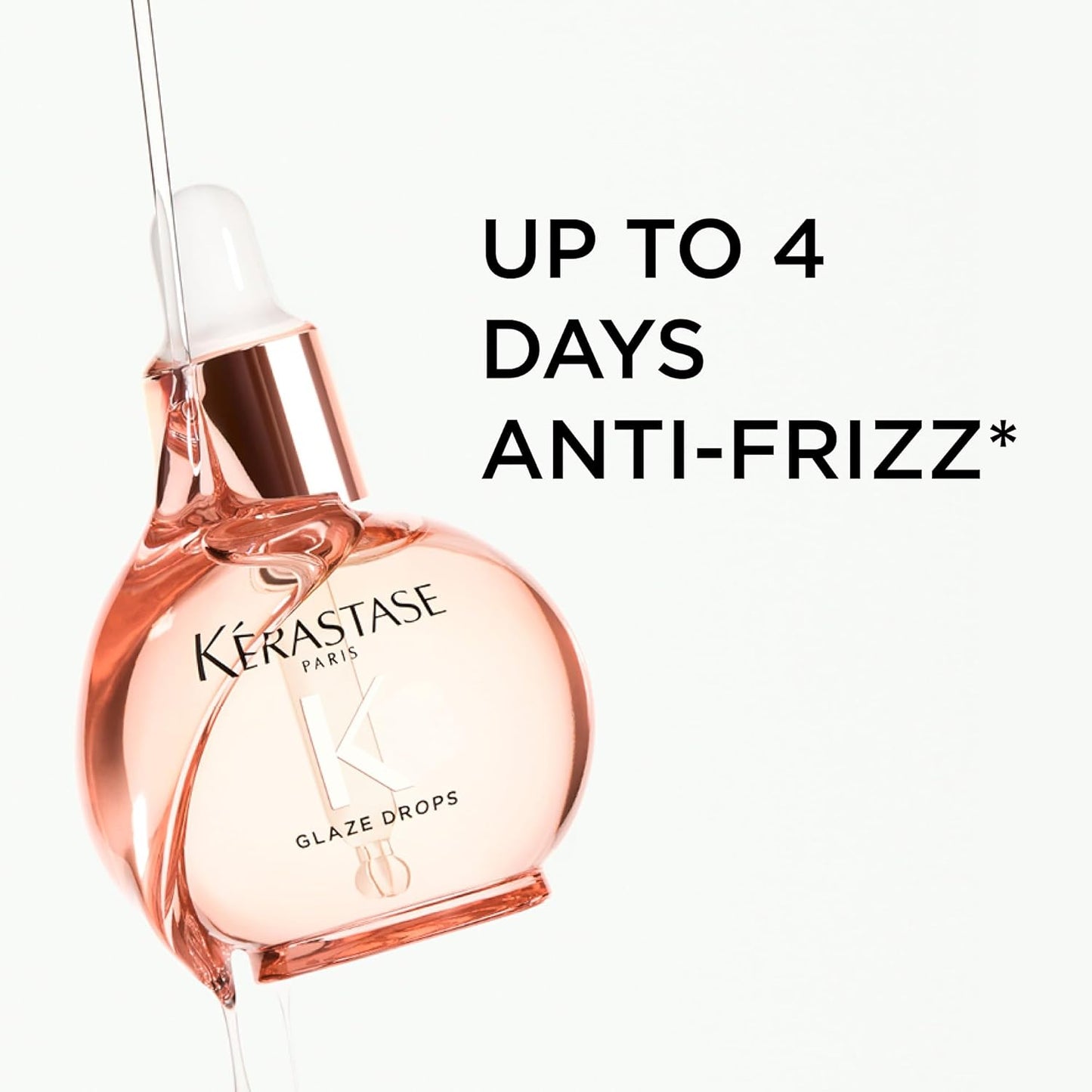Kerastase Gloss Absolu Glaze Drops | Anti-Frizz Hair Oil for Glossy, Hydrated Hair - All Hair Types
