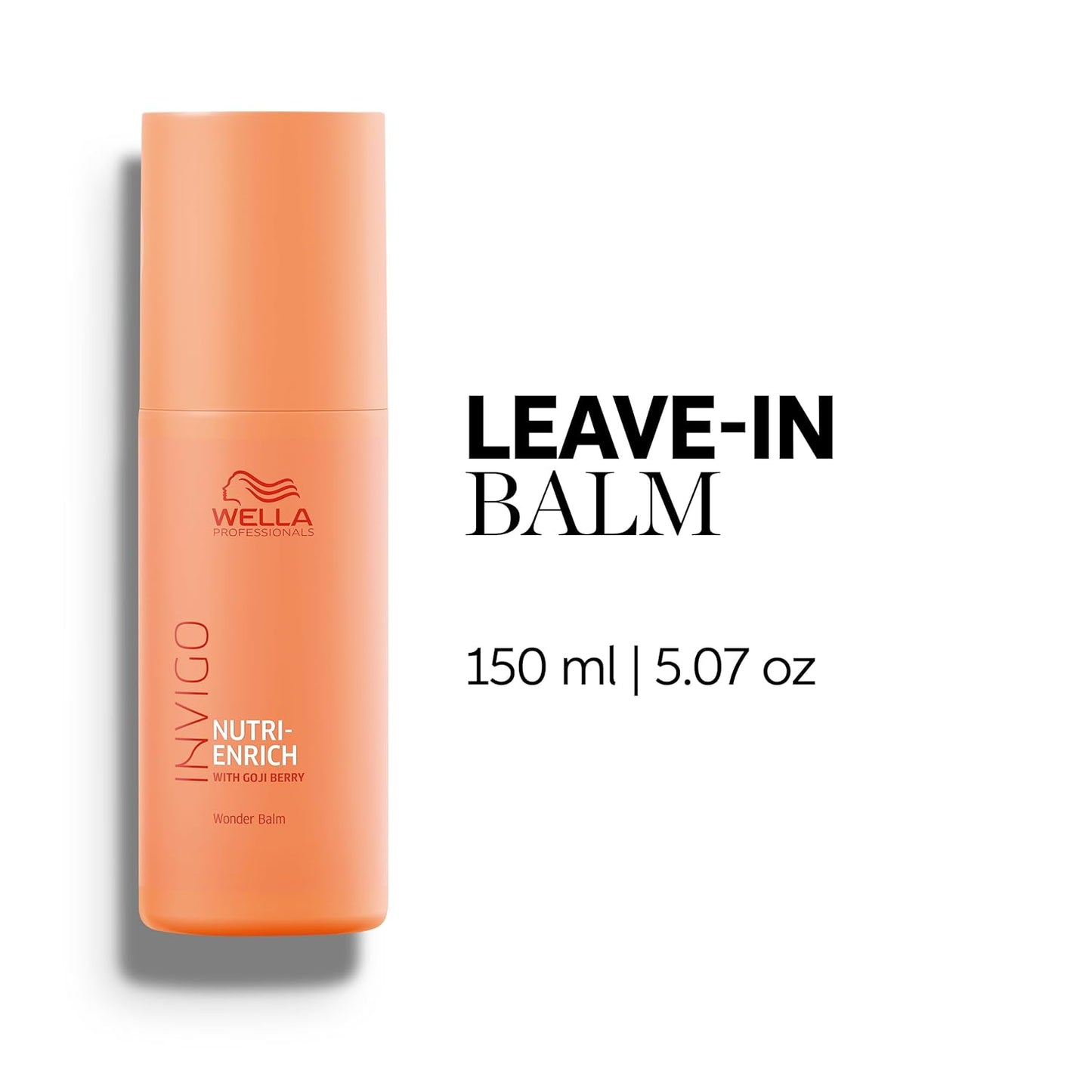 Wella Professionals Invigo Nutri-Enrich Bundle - Leave-In Wonder Balm & Frizz Control Cream | Deep Nourishment for Dry Hair