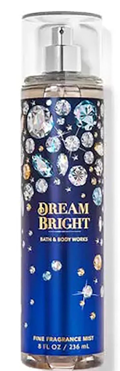 Bath And Body Works Fine Fragrance Mist - Dream Bright Scent | 8 Oz Refreshing Spray
