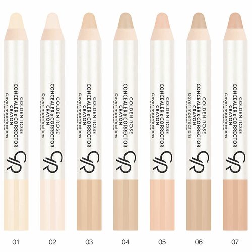 Golden Rose GR Crayon Concealer & Corrector for Dark Circles, No:01