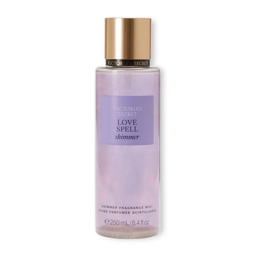 Victoria's Secret Love Spell Shimmer Mist, Body Spray for Women, Notes of Cherry Blossom and Fresh Peach Fragrance (8.4 oz)