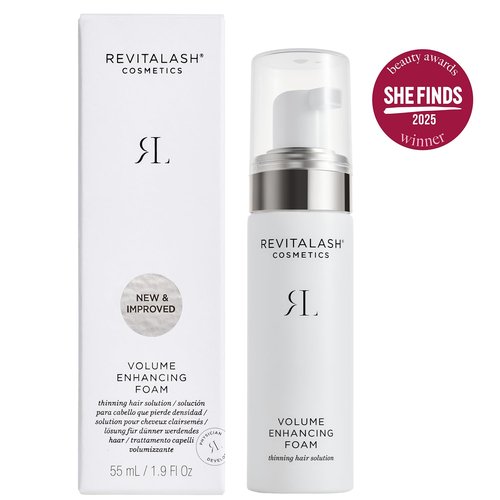 RevitaLash Cosmetics Volume Enhancing Foam - Physician Developed Thinning Hair Solution, Cruelty-Free