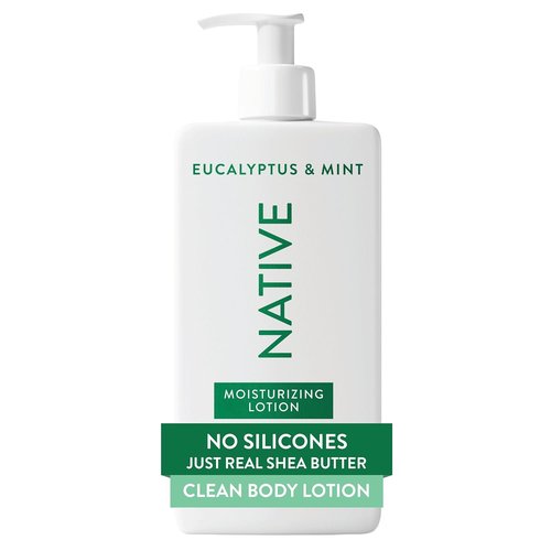 Native Body Lotion - Eucalyptus & Mint | 48-Hour Hydration for Dry, Sensitive Skin - 16.5 fl oz