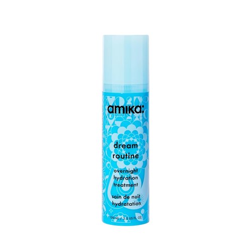 Amika Dream Routine Overnight Hydrating Hair Mask - Ultra-Hydrating Leave-In Treatment with Hyaluronic Acid for Dry Hair