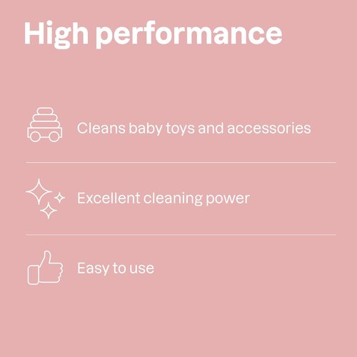 ATTITUDE Baby & Kids Toy Cleaner Spray - EWG Verified Multi-Surface Formula, Naturally Derived & Vegan, 27.1 Fl Oz