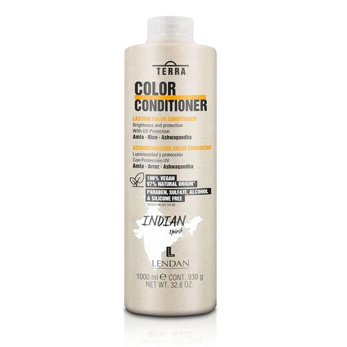 Lendan Colored Hair Conditioner - Terra Color - Hydrates, Softens & Strengthens - 1000 ml | Vegan Formula
