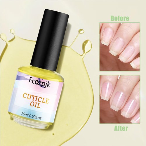 Fcozpjk 15ml No Wipe Gel Top Coat and Base Coat Set