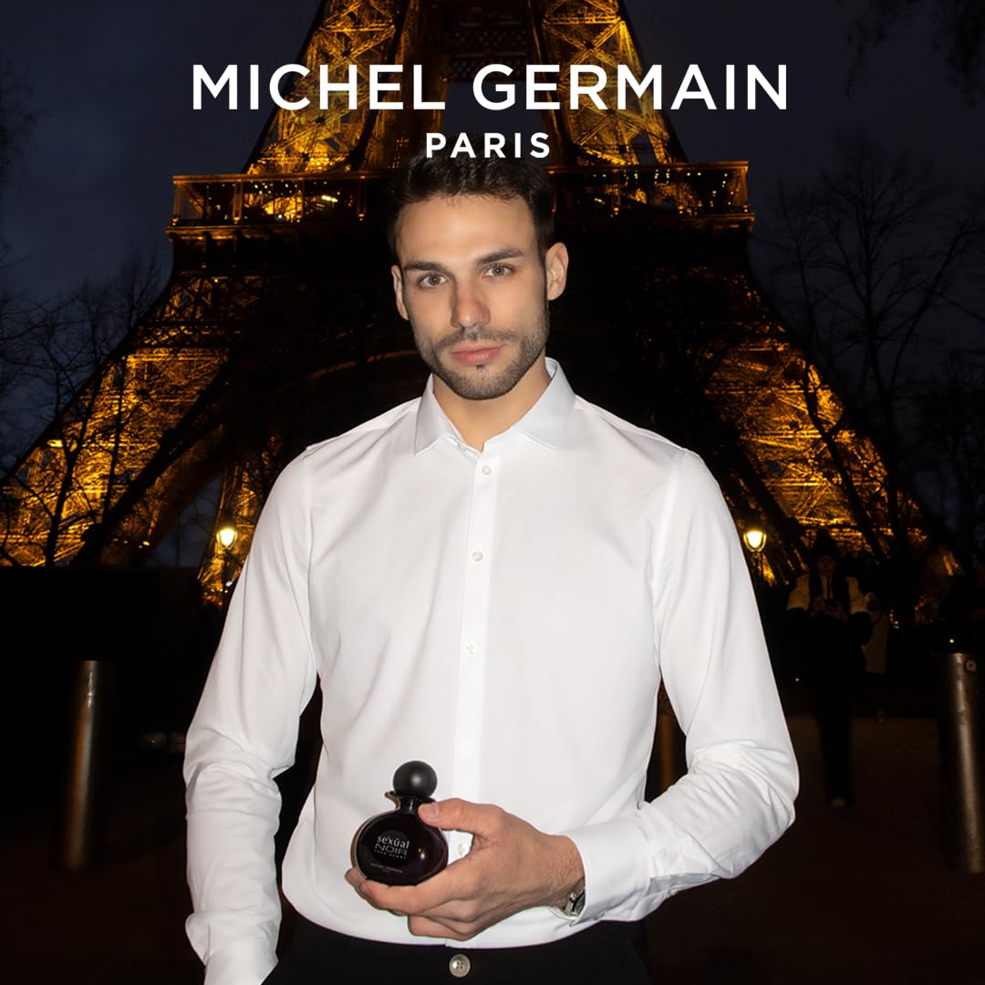 Sexual Noir Pour Homme Eau de Toilette Spray - Invigorating Bergamot & Grapefruit Notes | 3.4 oz