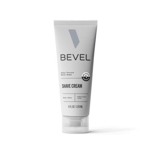 Bevel Shaving Cream - Moisturizing Formula with Aloe Vera & Vitamin E for Smooth Shaves | 4 Fl Oz