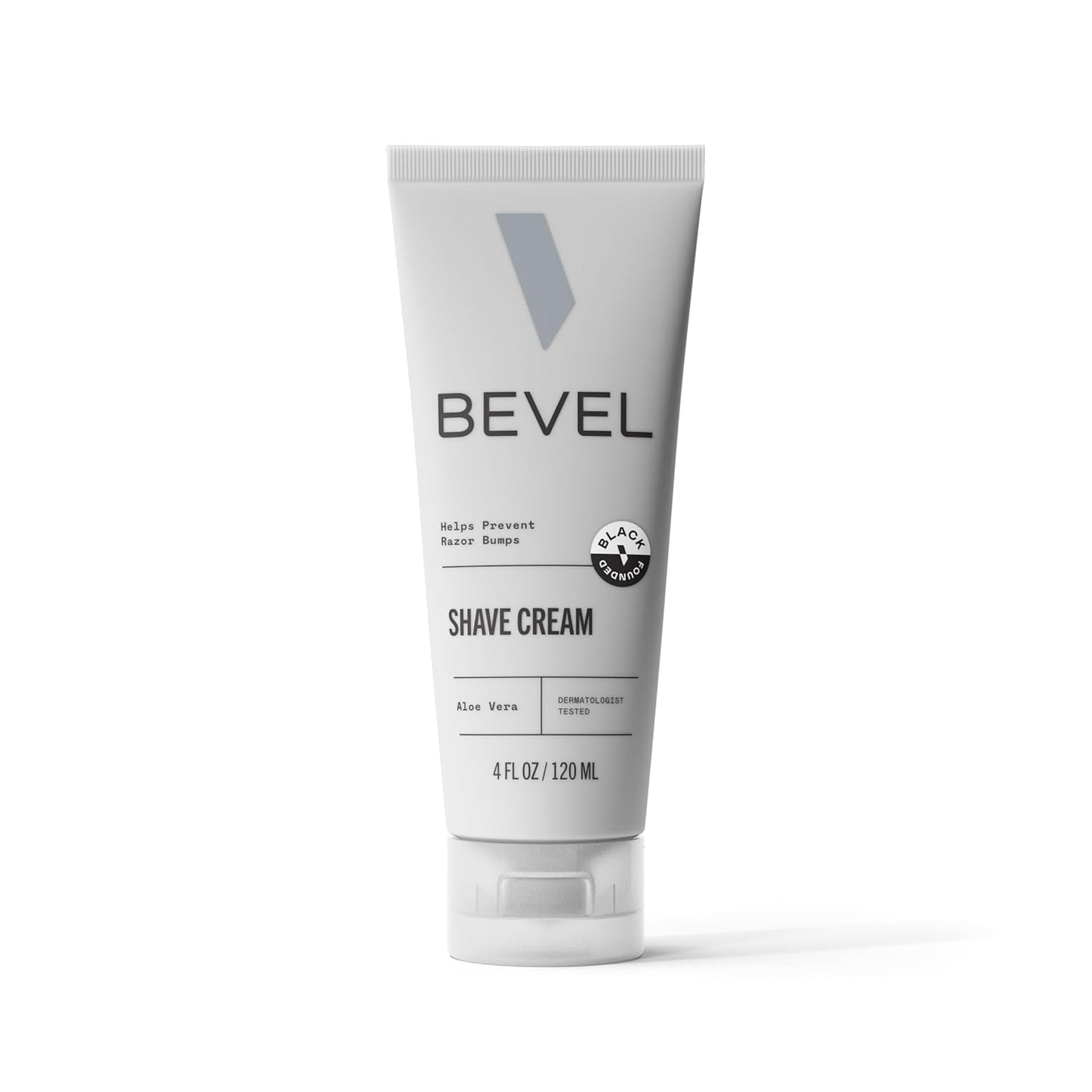 Bevel Shaving Cream for Men - Moisturizing Formula with Aloe Vera & Vitamin E | 4 Fl Oz
