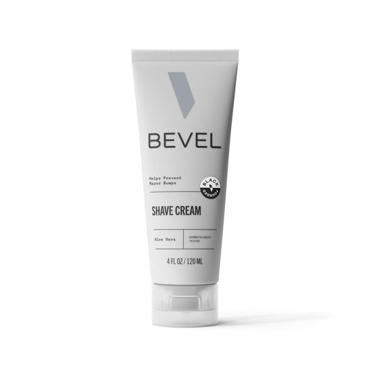 Bevel Shaving Cream for Men - Moisturizing Formula with Aloe Vera & Vitamin E | 4 Fl Oz