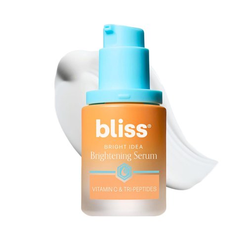 Bliss Vitamin C + Tri-Peptide Face Serum - Brightening & Firming Serum for Dark Spots & Fine Lines - 1 fl oz