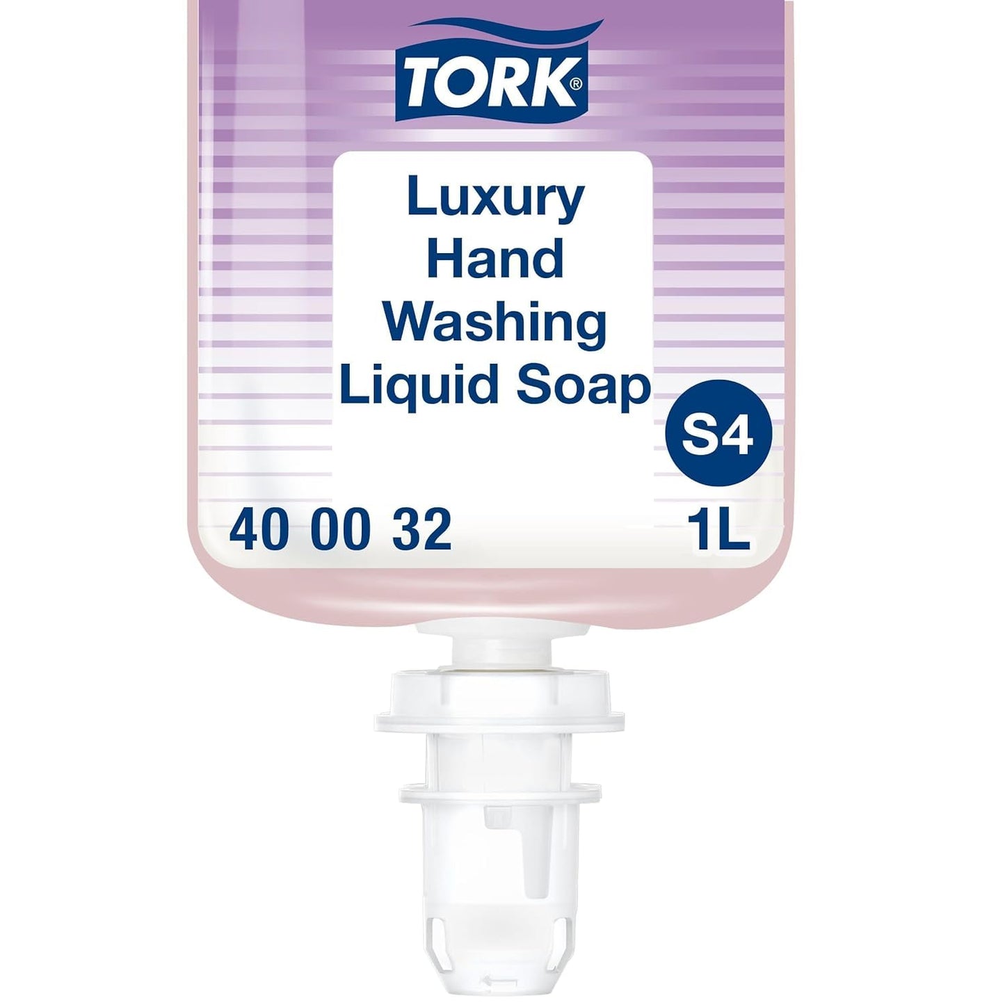 Tork Luxury Hand Washing Liquid Soap - Scented, 6 x 1L Bottles | Gentle Formula for Soft Skin