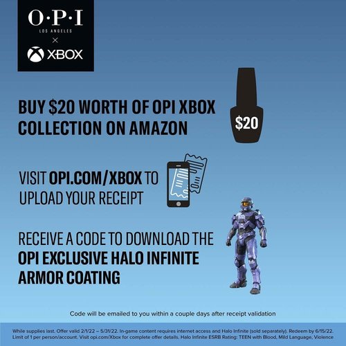 OPI Nail Lacquer Quest for Quartz | Opaque Light Pink Shimmer Chip Resistant Nail Polish | Xbox Collection