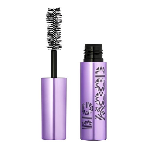 e.l.f. Big Mood Mascara Mini - Bold & Lifted Voluminous Lashes, Long-Lasting Formula, Black