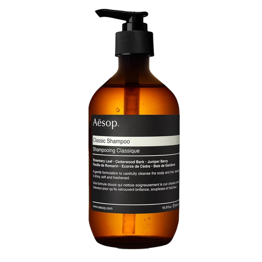 Aesop Classic Shampoo - Gentle Formula for Shiny, Soft Hair | Rosemary, Cedarwood & Juniper | 16.9 oz / 500mL
