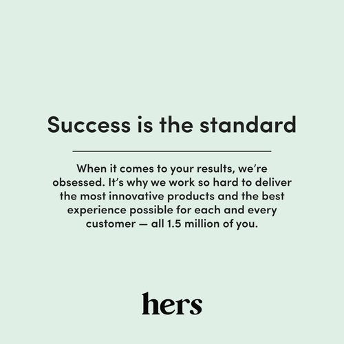 hers Triple Threat Shampoo, Conditioner, and 2% Minoxidil Set - Biotin, Saw Palmetto, & Pumpkin Seed Oil - Supports Hair Regrowth for Women - Color-Safe & Paraben-Free - Napa Rose Scent - 3 Count