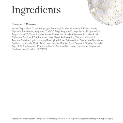 Murad Essential-C Facial Cleanser - Foaming Gel Face Wash with Vitamin C & Antioxidants