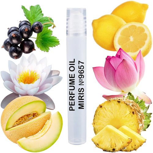 MIRIS No. 9657 | Long-Lasting Cool Water Inspired Perfume Oil for Women - 0.34 Fl Oz / 10 ml