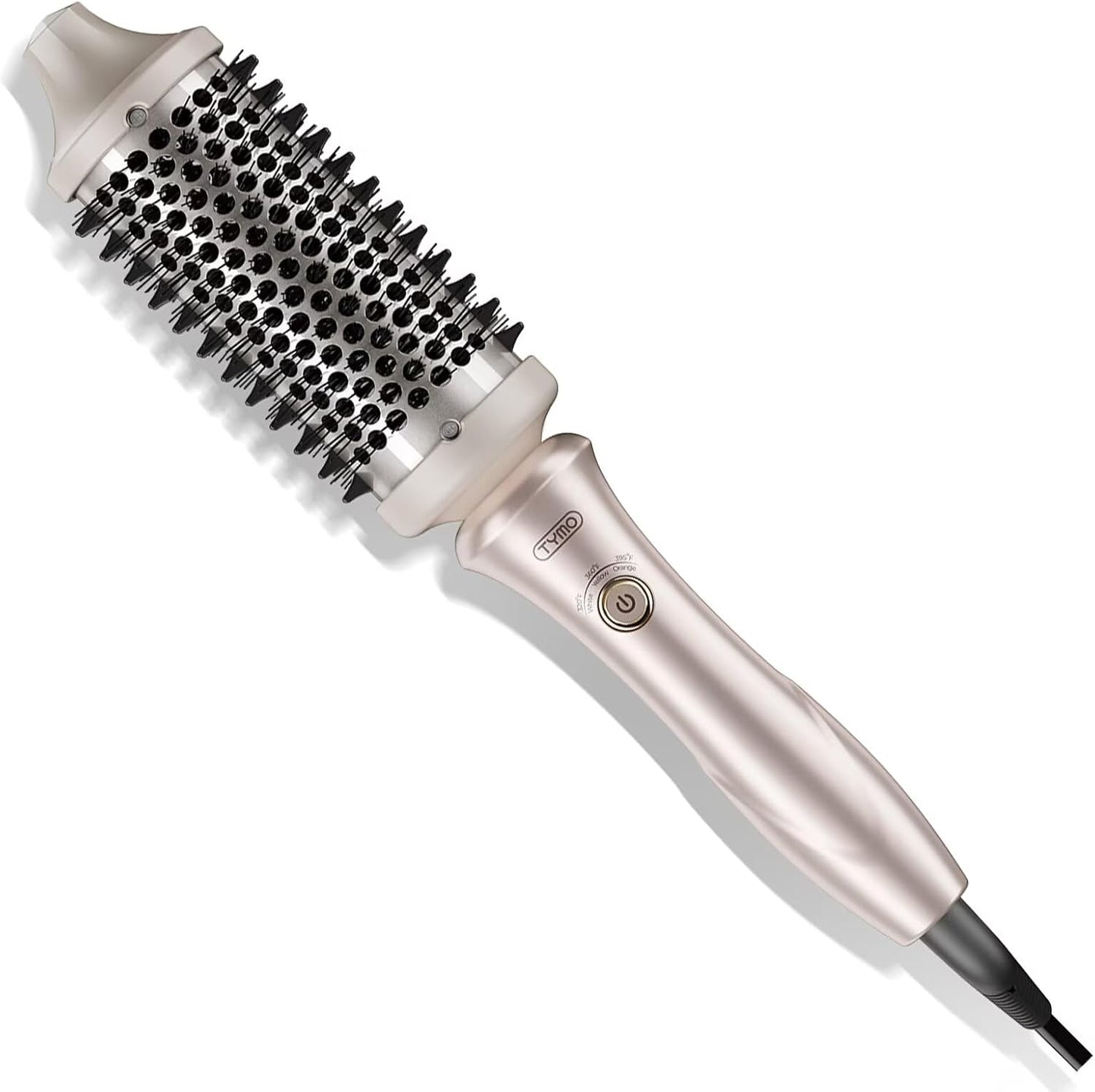 TYMO 2.0 Thermal Brush | STYLUX 1.7" Blowout Volumizer - 2-in-1 Heated Round Styler Tool in Gold