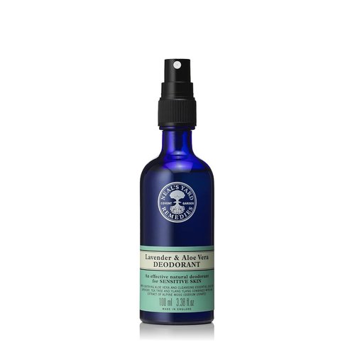 Neal's Yard Lavender & Aloe Spray Deodorant - Aluminum-Free, Cruelty-Free, 100mL for All Skin Types