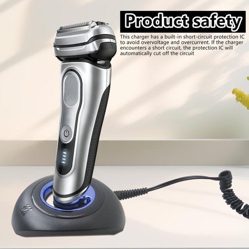 Braun Shaver Charger - Charging Stand for Series 9, 8, 7, 5, 3, 6 | Replacement Dock for Electric Razors