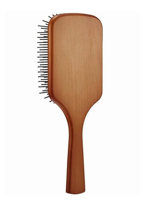 KOZIS Wooden Paddle Hair Brush - Large Size for Effortless Detangling and Smoothing