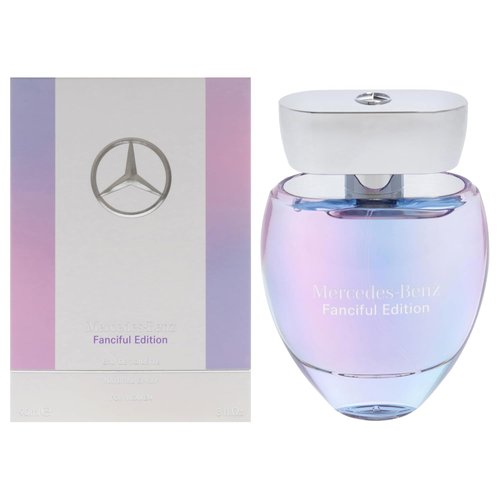 Mercedes Benz Fanciful Eau De Toilette | Luxury Women's Perfume - 3 Fl Oz - Citrus & Musky Notes