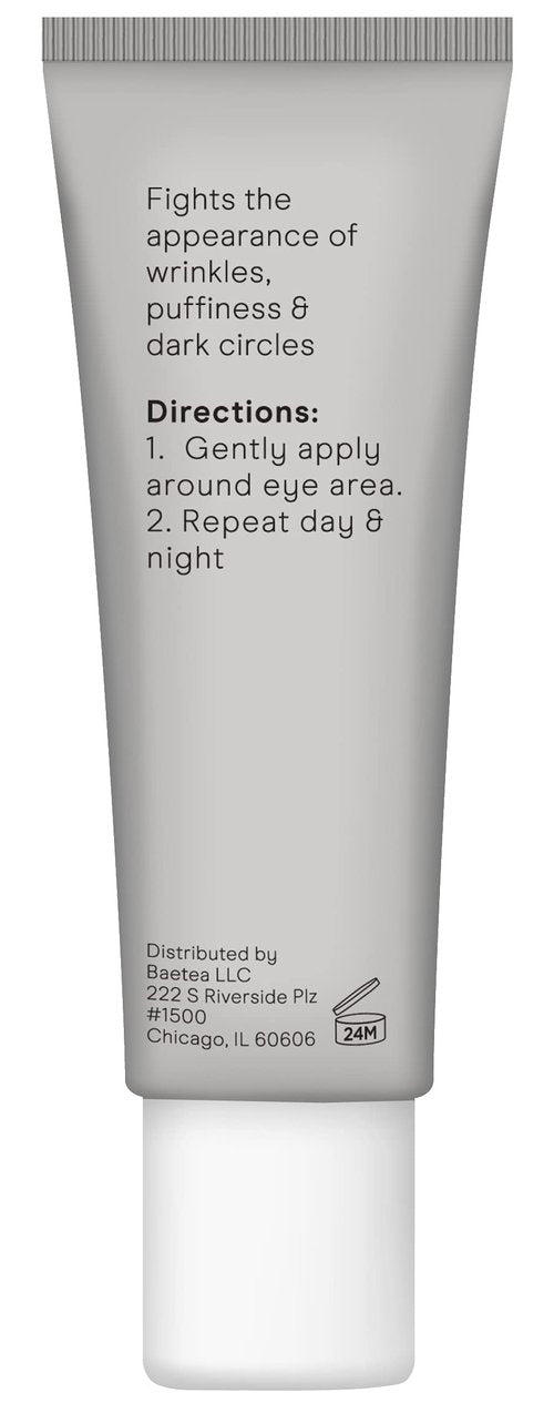 Baebody Critically Acclaimed Eye Gel - Advanced Cooling Under Eye Cream For Dark Circles and Puffiness - Anti Aging and Hydrating - Beauty Gifts for Women, Travel Size (15 ml/0.5 fl oz)