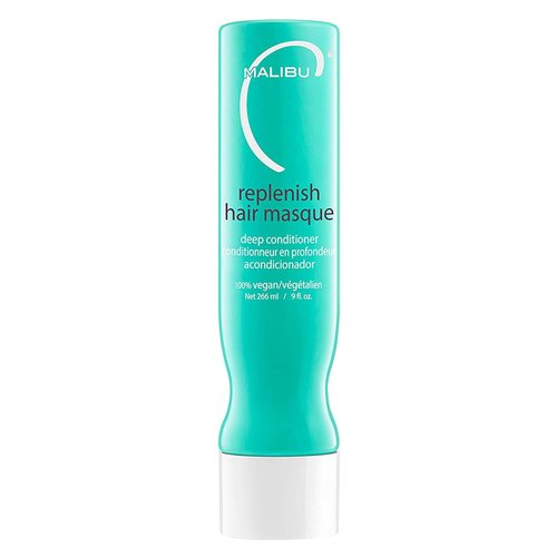Malibu C Replenish Hair Masque - Ultra Hydrating Deep Conditioner for All Hair Types - Avocado Oil Formula