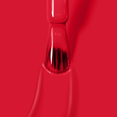 LONDONTOWN UV/LED Gel Nail Polish - Long Lasting, Chip Resistant Glossy Shimmery Red Orange - 12ml/0.40fl oz
